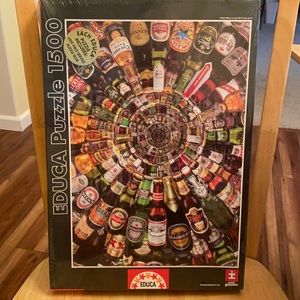 Education Puzzle 1500 pc - Beer bottles